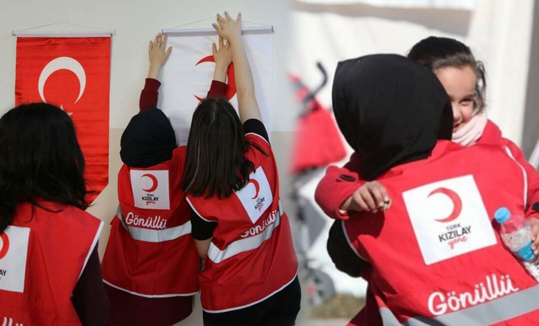 Πώς να γίνετε εθελοντής για την Τουρκική Ερυθρά Ημισέληνο; Πού να υποβάλετε αίτηση για εθελοντή στο Kızılay;