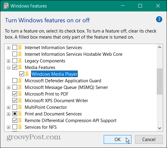 Παίξτε ένα αρχείο VOB στα Windows 10