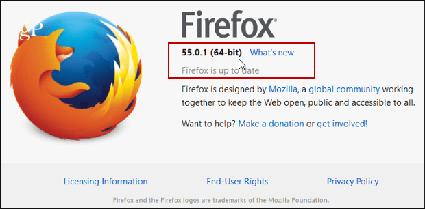 Το Mozilla πλέον προσφέρει 64-Bit Firefox από προεπιλογή για χρήστες Windows με 64-bit