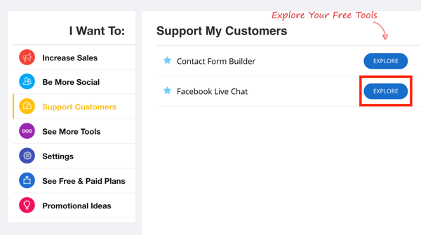 zotabox υποστήριξη πελατών Facebook live chat επιλογή