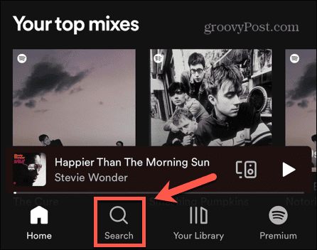 αναζήτηση spotify