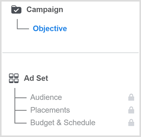 Δημιουργήστε έναν στόχο καμπάνιας διαφημίσεων στο Facebook και, στη συνέχεια, στοχεύστε ένα κοινό.