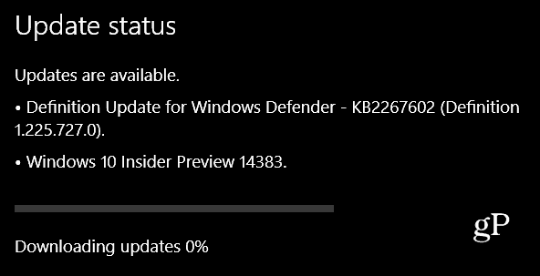 Προεπισκόπηση των Windows 10 Build 14383 Released for PC and Mobile
