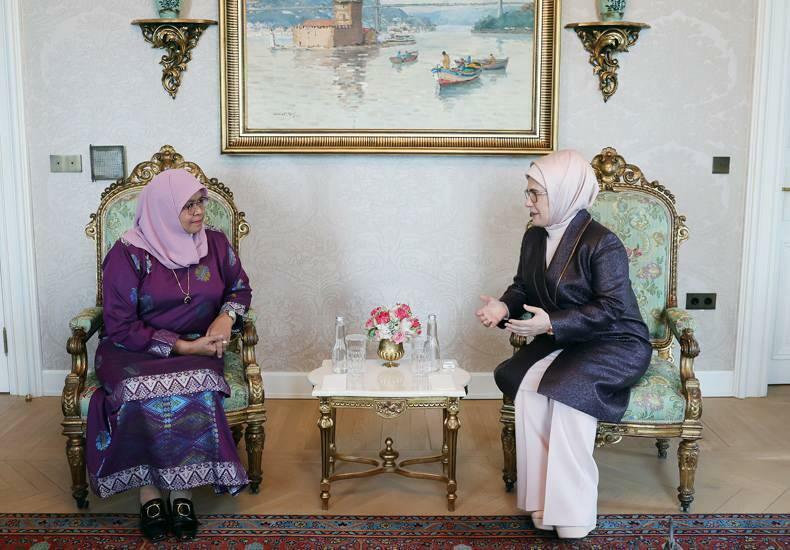 Ο εκτελεστικός διευθυντής των Ηνωμένων Εθνών Maimunah Mohd Sharif ευχαρίστησε την Emine Erdoğan