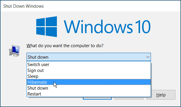 Windows 10 Τροφοδοσία 