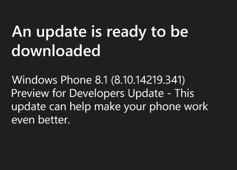 Windows Phone 8_1_Ενημέρωση