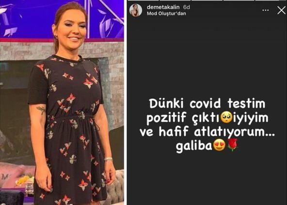 Μετά την πρώην σύζυγό του Okan Kurt, ο Demet Akalın έπιασε επίσης coronavirus!