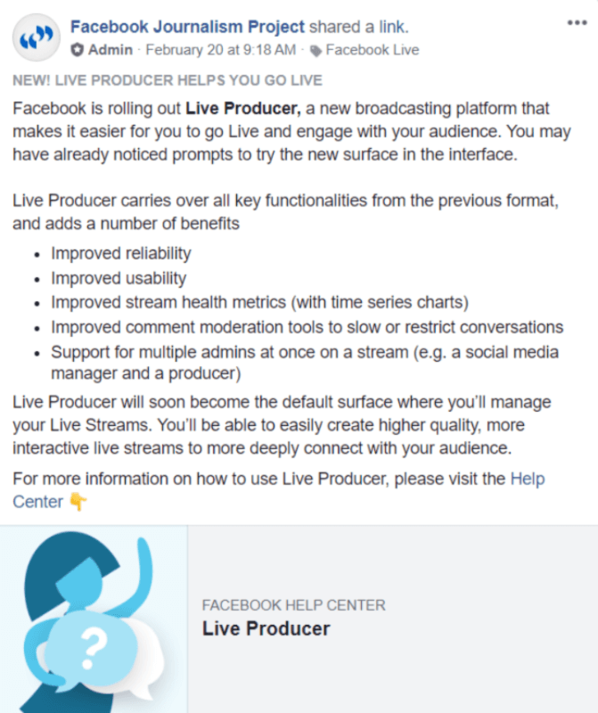 Το Facebook κυκλοφορεί το Live Producer και καθιστά την προεπιλεγμένη επιφάνεια για τη διαχείριση των ζωντανών ροών.