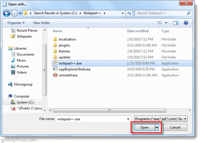 Πώς να προσθέσετε συσχετισμούς προγράμματος σε τύπους αρχείων στα Windows 7