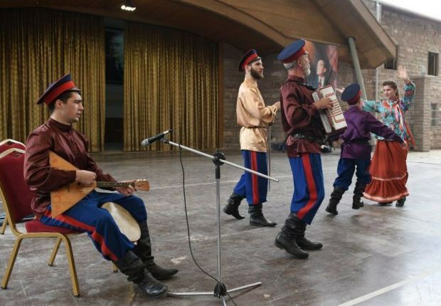 Ρωσική καζακική χορωδία Δήμος Μαμάκ