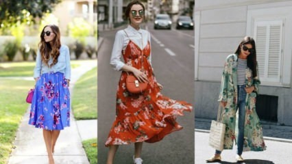 Ποια είναι τα φορέματα με floral μοτίβο;