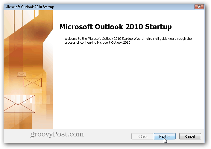 Outlook Connector του Outlook Hotmail - Ρύθμιση του πελάτη