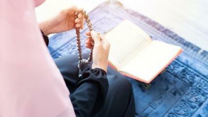 Πώς να κάνετε την προσευχή tasbih; Οι προσευχές και το dhikr να απαγγέλλονται μετά την προσευχή