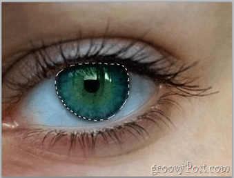 Βασικά στοιχεία του Adobe Photoshop - Ανθρώπινη επιλεγμένη μάτι