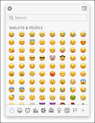 ενεργοποιήστε το πληκτρολόγιο emoji macos