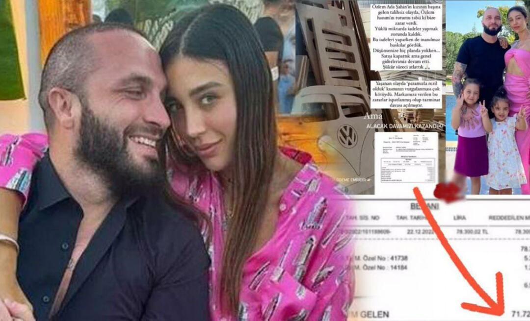 Θλιβερά νέα για τον Berkay Şahin και τη σύζυγό του Özlem Ada! Η μάρκα που κάνει μήνυση...