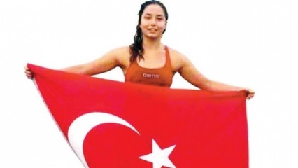 Η ταχύτερη τουρκική γυναίκα που διασχίζει τη Μάγχη: Bengisu Avci 