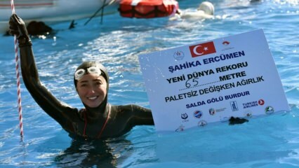 Ο Şahika Ercümen έσπασε το παγκόσμιο ρεκόρ με 65 μέτρα!