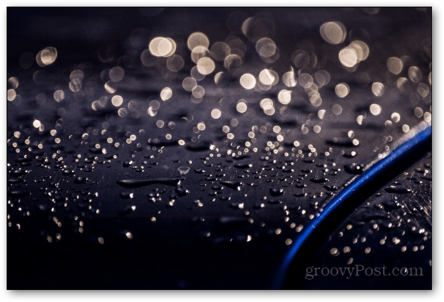 σταγόνες βροχής νερό bokeh closeup κοντά ζουμ εστίαση εστίαση έκθεση φωτογραφία bokeh θολή εικόνα φωτογραφία φόντου