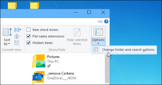 Windows 10 Προβολή εξερευνητών αρχείων