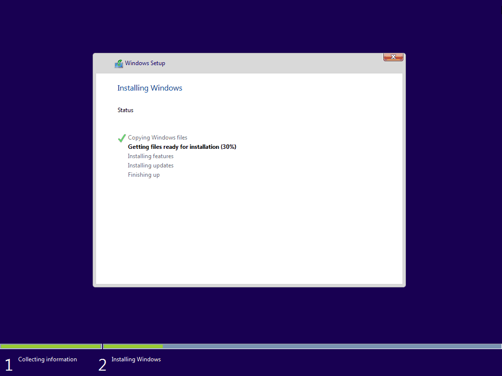10 Εγκατάσταση των Windows Windows 10 Καθαρή εγκατάσταση
