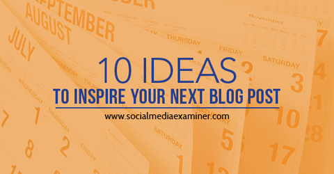 10 ιδέες για έμπνευση μετά το blog