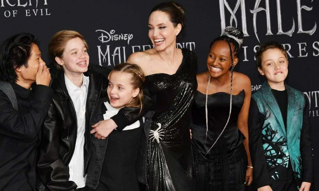 Η Angelina Jolie και τα παιδιά της