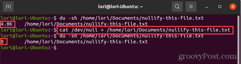 Ανακατεύθυνση devnull σε αρχείο στο Linux