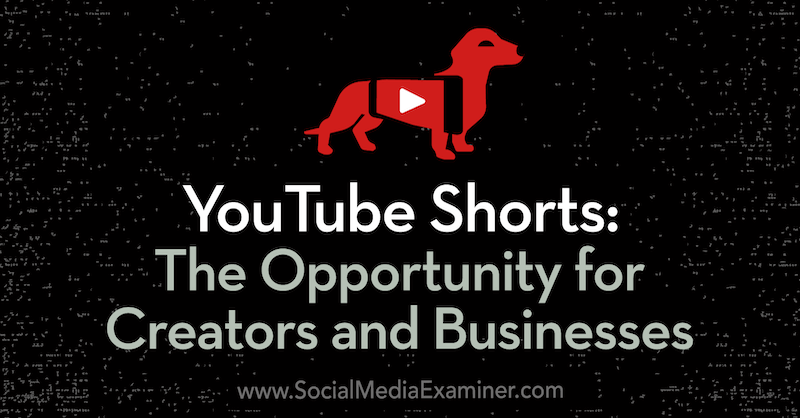 YouTube Shorts: Η ευκαιρία για δημιουργούς και επιχειρήσεις με πληροφορίες από την Derral Eves στο Social Media Marketing Podcast.