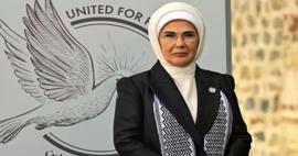 Η Emine Erdoğan το μοιράστηκε! Κοινή έκκληση από τη Σύνοδο Κορυφής One Heart for Palestine