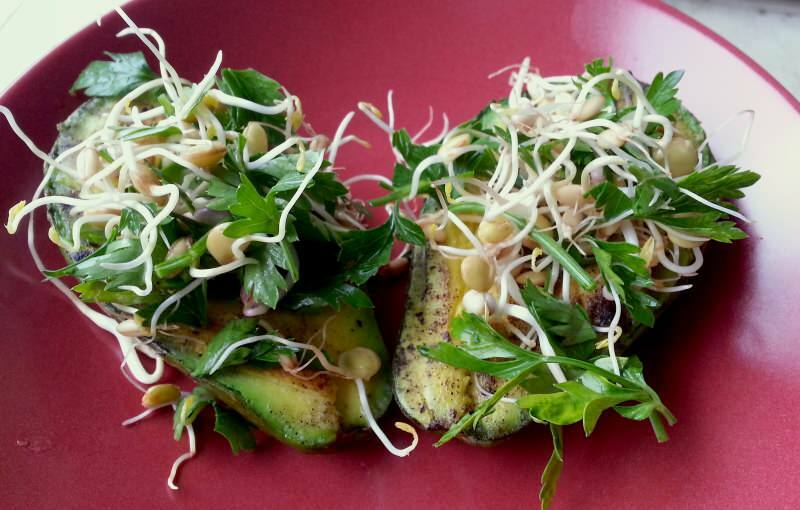 Το micro sprout καταναλώνεται συνήθως με πιάτα απαρίτιφ