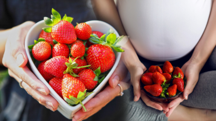 Η κατανάλωση φράουλας λεκιάζει κατά τη διάρκεια της εγκυμοσύνης; Το φύλο φράουλας καθορίζει κατά τη διάρκεια της εγκυμοσύνης;