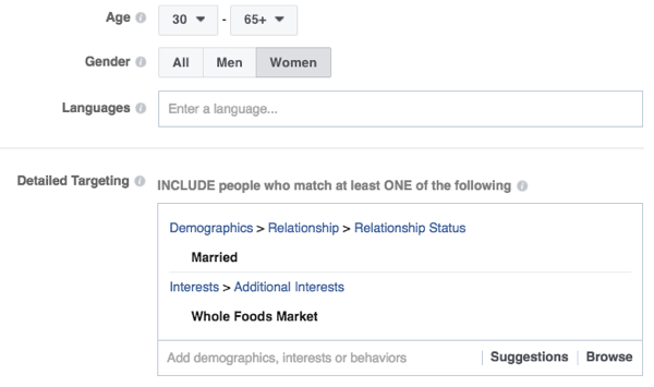 Οι δυνατότητες στόχευσης του Facebook είναι ισχυρές.