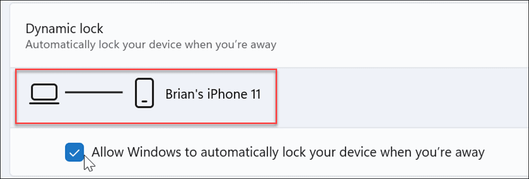 Πώς να χρησιμοποιήσετε το Dynamic Lock στα Windows 11
