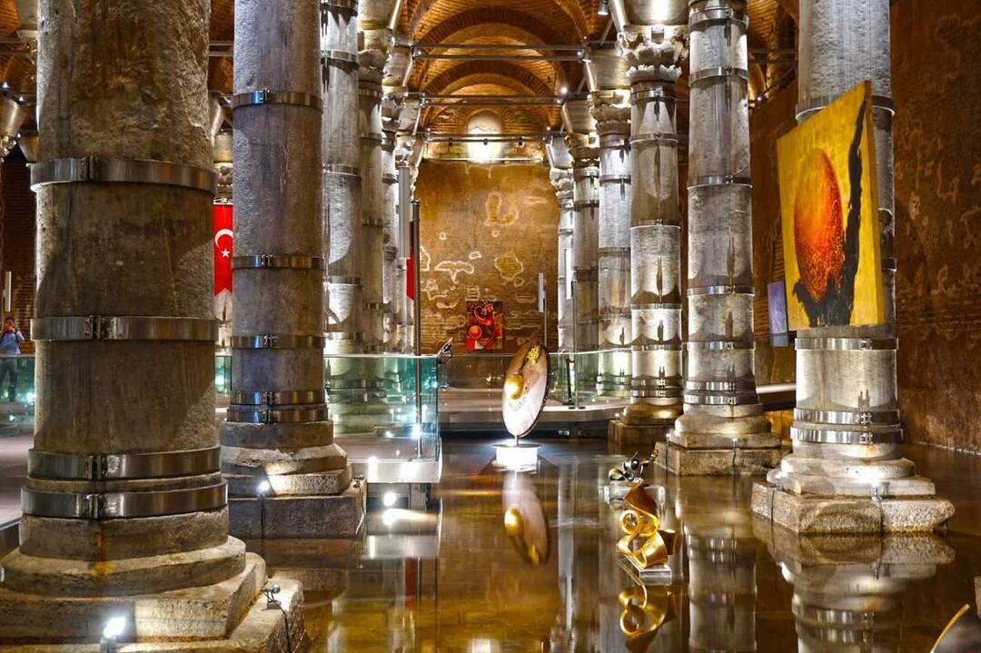 Πού βρίσκεται το Sherefiye Cistern και πώς να πάτε εκεί; Ποια είναι η ιστορία και τα χαρακτηριστικά του Şerefiye Cistern;