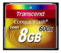 Κάρτα μνήμης Transcend CompactFlash 8GB