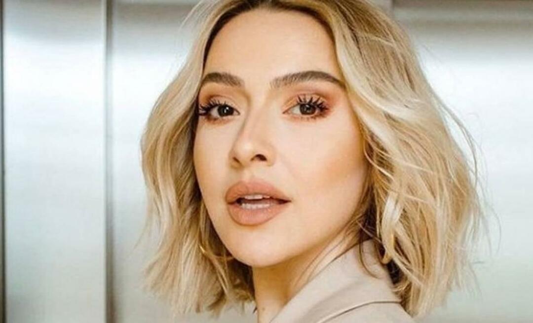 Μια ουσιαστική κίνηση από τη Hadise! Στα γενέθλιά σου...