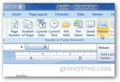 Υποσέλιδο κεφαλίδας Excel 5