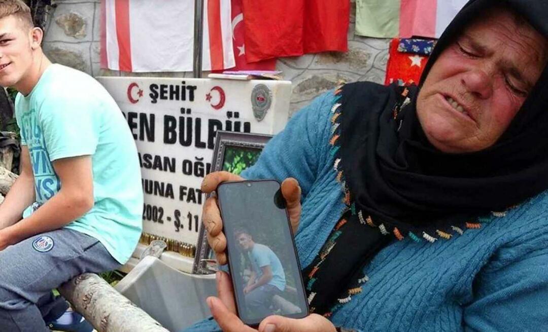 Εκείνη η ομιλία της μητέρας του Eren Bülbül, Ayşe Bülbül, ήταν αποκαρδιωτική! Εκατομμύρια έκλαψαν στα γενέθλιά σου