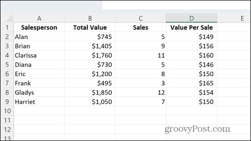 excel τελική σειρά στηλών