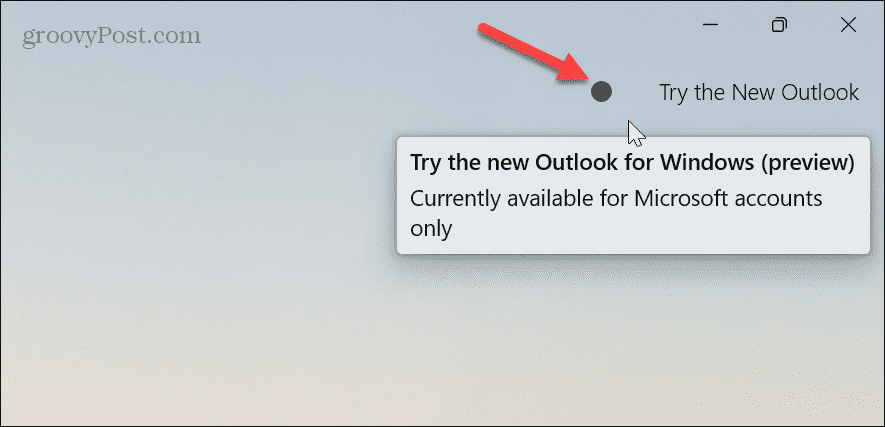 Αλλάξτε το θέμα της νέας εφαρμογής Outlook