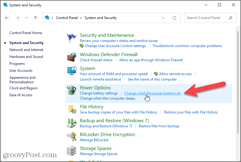 Αλλάξτε τι κάνουν τα κουμπιά λειτουργίας στα Windows 11