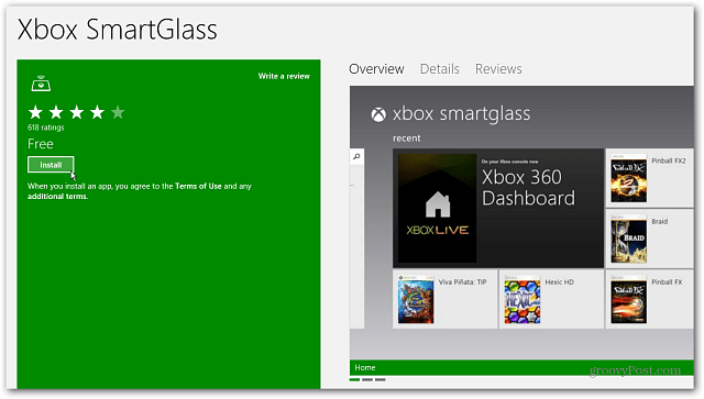 Εγκαταστήστε το Xbox SmartGlass