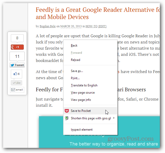 Πώς να πάρετε το παλιό μενού δεξιού κλικ του Google Chrome πίσω στο μενού