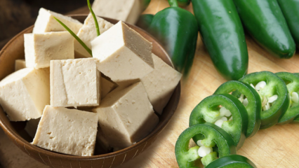 Ποια είναι τα οφέλη του τυριού Tofu; Τι συμβαίνει εάν τρώτε πιπέρι Jalapeno μαζί;