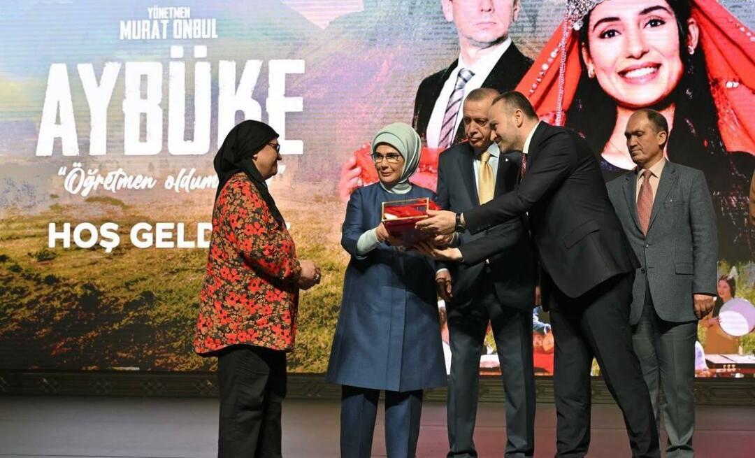 Πραγματοποιήθηκε η πρεμιέρα της ταινίας Aybüke I Became a Teacher με τη συμμετοχή του Προέδρου Ερντογάν!