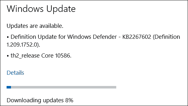 Windows 10 PC Προεπισκόπηση Build 10586 τώρα διαθέσιμη