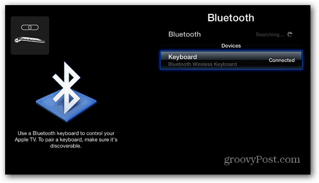 Πώς να συνδέσετε ένα πληκτρολόγιο Bluetooth στην Apple TV