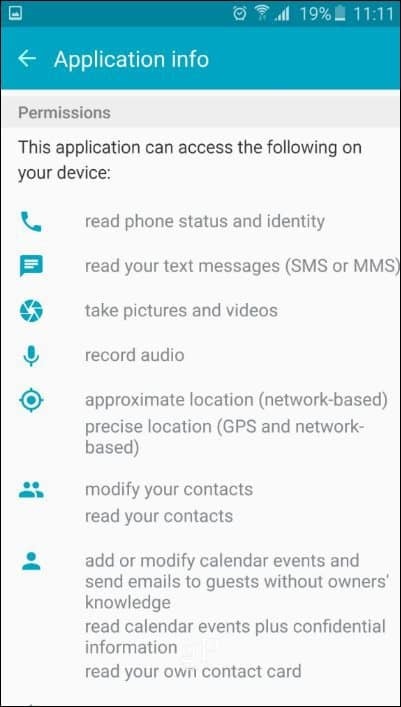 Συμβουλή για το Marshmallow Android: Χορήγηση συγκεκριμένων δικαιωμάτων εφαρμογής