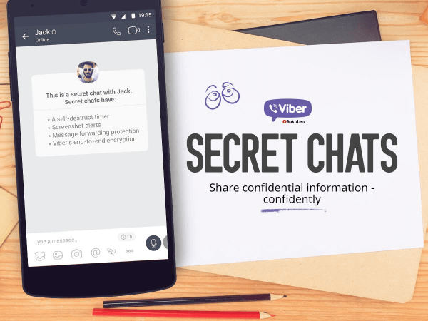 Η εφαρμογή ανταλλαγής μηνυμάτων για κινητά, η Viber, κυκλοφόρησε μια ενημέρωση τύπου Snapchat στην υπηρεσία της που ονομάζεται Secret Chats.